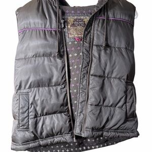 Old Navy Brown Puffer Vest